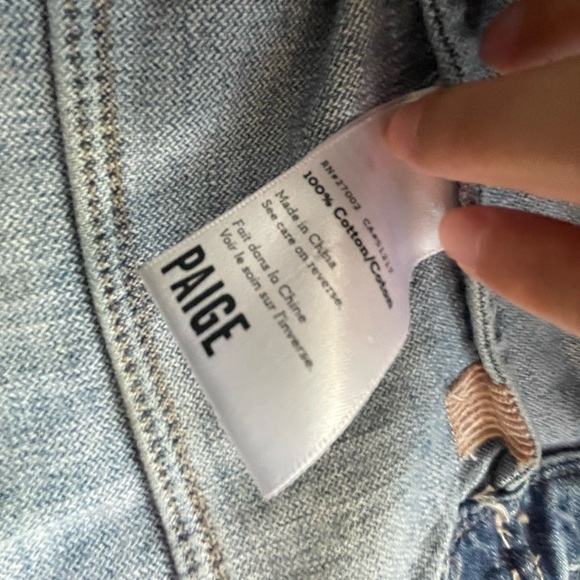 EUC Paige denim jacket in xs - Picture 4 of 11